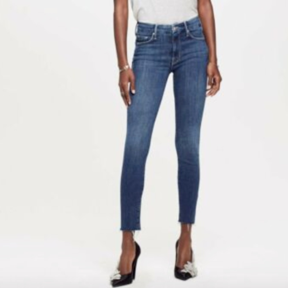 Mother looker ankle fray girls crush